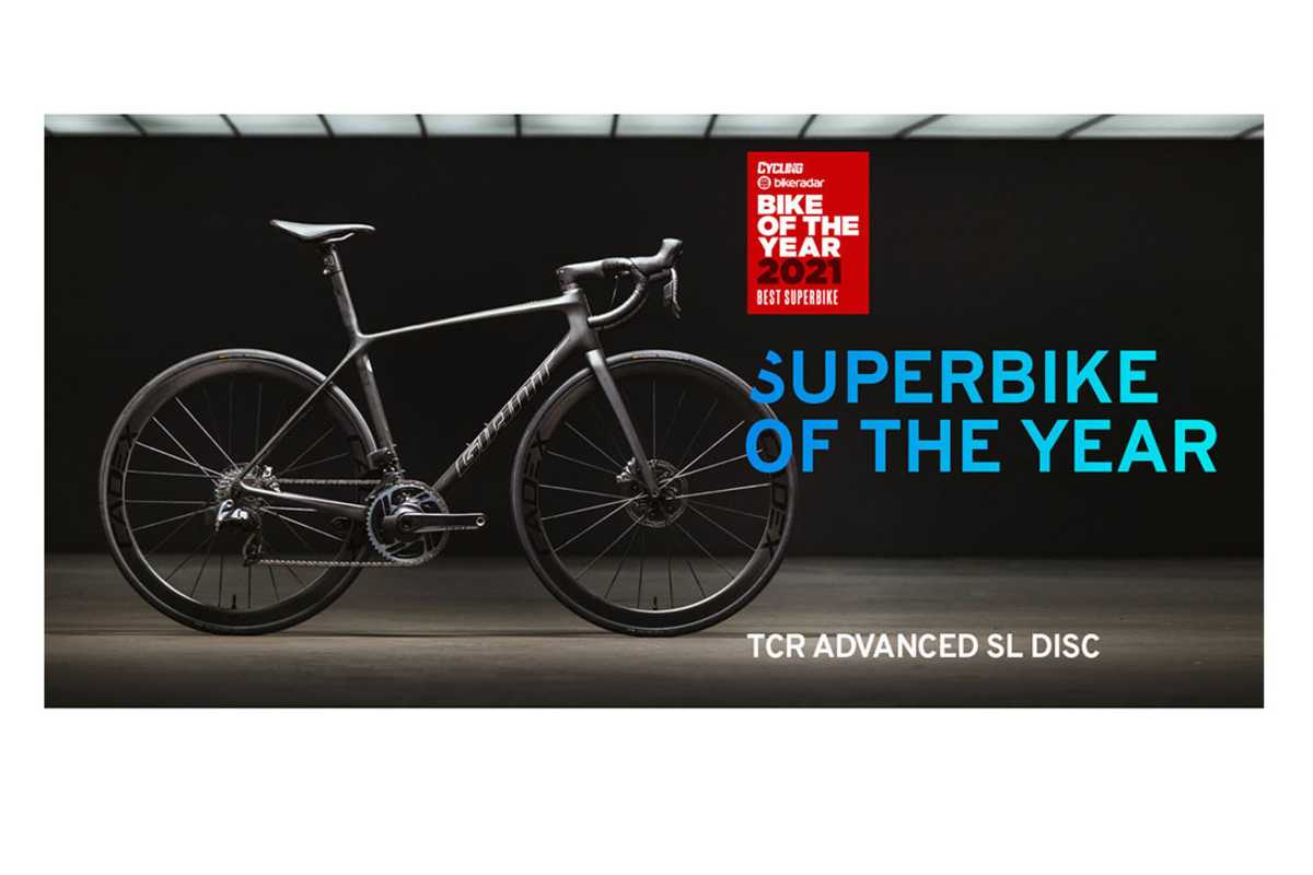 ¡LA TCR ADVANCED SL DISCO GANA EL PREMIO "SUPER BICICLETA DEL AÑO"!