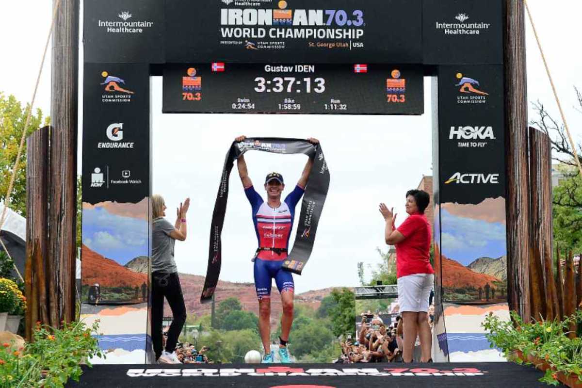 GUSTAV IDEN, CAMPEÓN DEL MUNDO DE IRONMAN 70.3